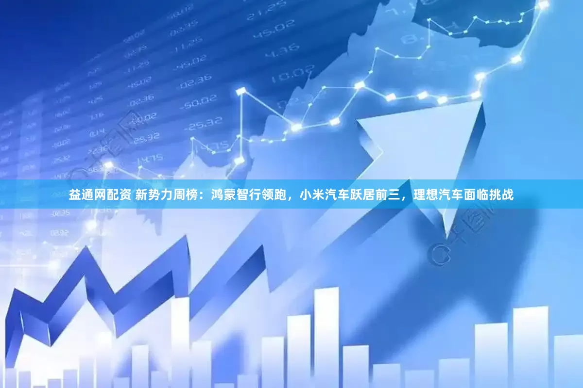 益通网配资 新势力周榜：鸿蒙智行领跑，小米汽车跃居前三，理想汽车面临挑战