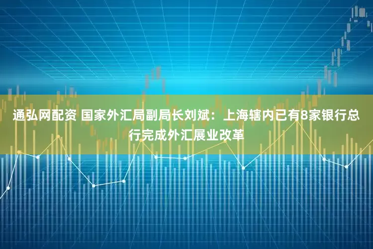 通弘网配资 国家外汇局副局长刘斌：上海辖内已有8家银行总行完成外汇展业改革